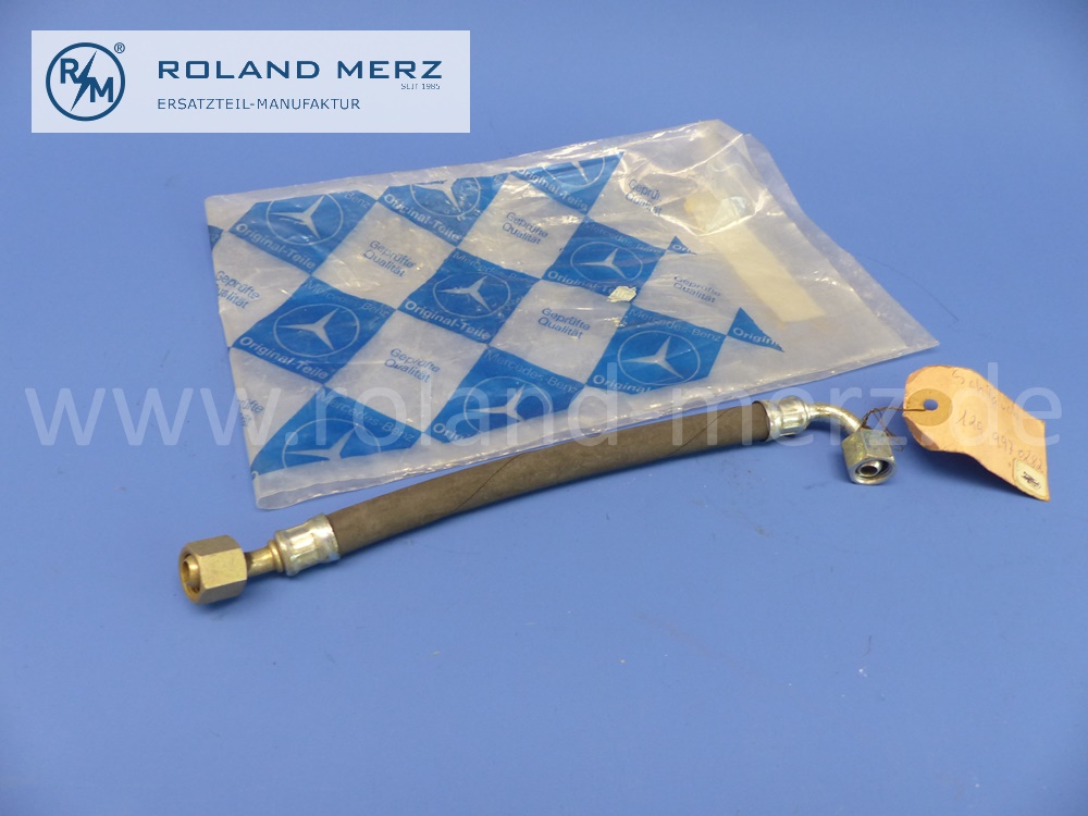 1299970282 Schlauch, Kraftstoffschlauch, an Einspritzpumpe, Länge 270mm, Mercedes M129, M130, Original Mercedes Neuteil, NOS 