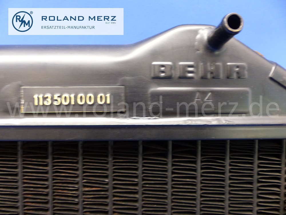 1135010001 Kühler, Wasserkühler, Wärmetauscher, Mercedes W113, 113.044, 280SL, Pagode, LHD, Original Mercedes Neuteil, NOS - geprüft -