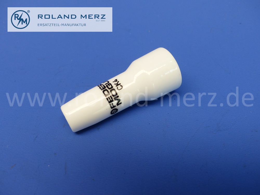 CK4 Beru Kerzenstecker Keramik, 50mm lang, temperaturbeständig bis 250 Grad, Anschluss 4mm bzw. M4, Zündkabel D = 7mm, 030005001, 0 300. 005.001, Original Beru-Neuteil
