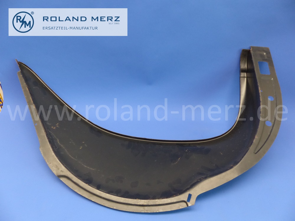 1086370276 Radeinbau rechts, hinten außen, Mercedes W108, W109, Original Mercedes Neuteil, NOS - Kratzer / Flugrost auf Oberfläche -