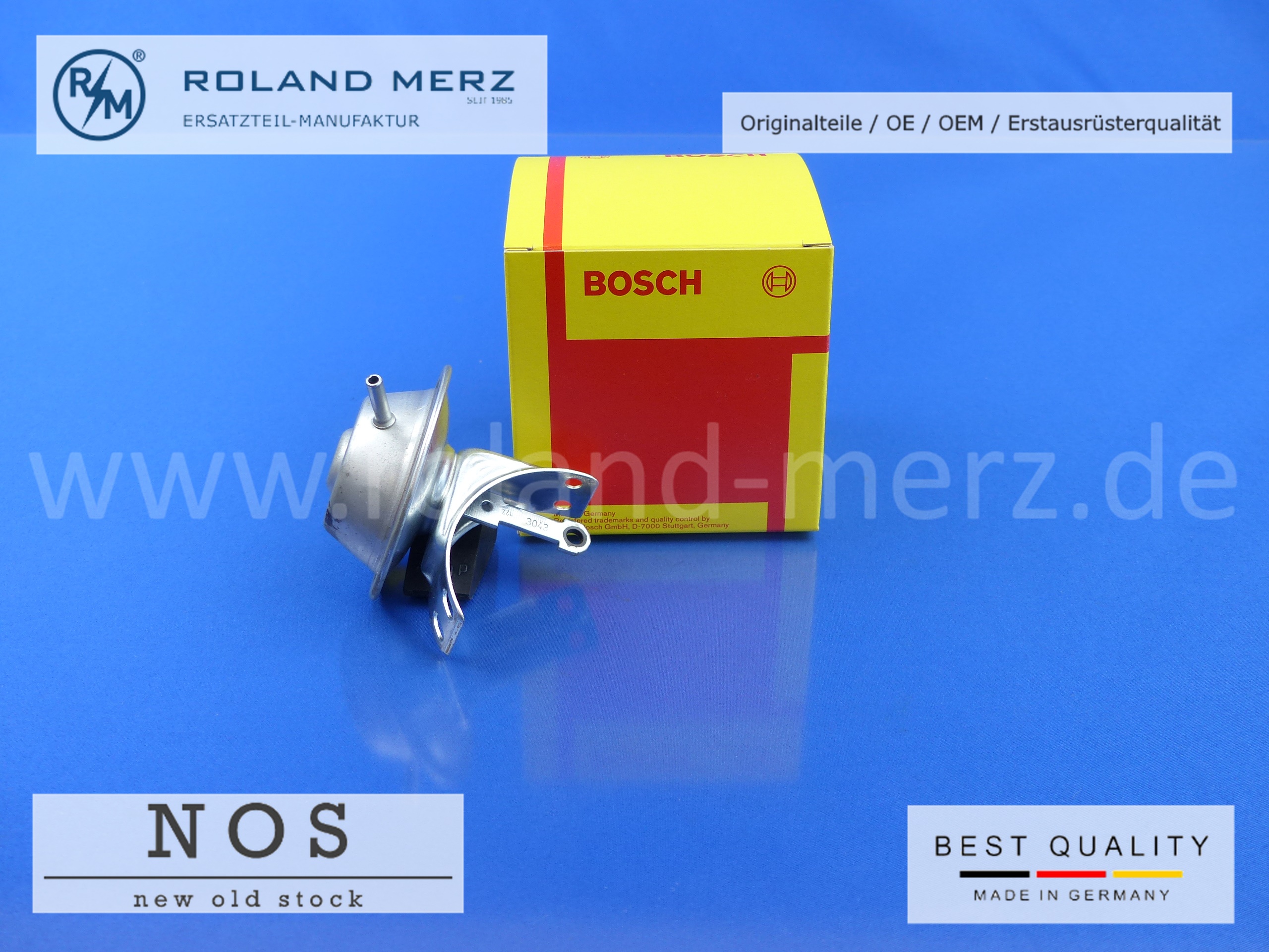 Unterdruckdose Bosch 1 237 123 043, Mercedes M 102