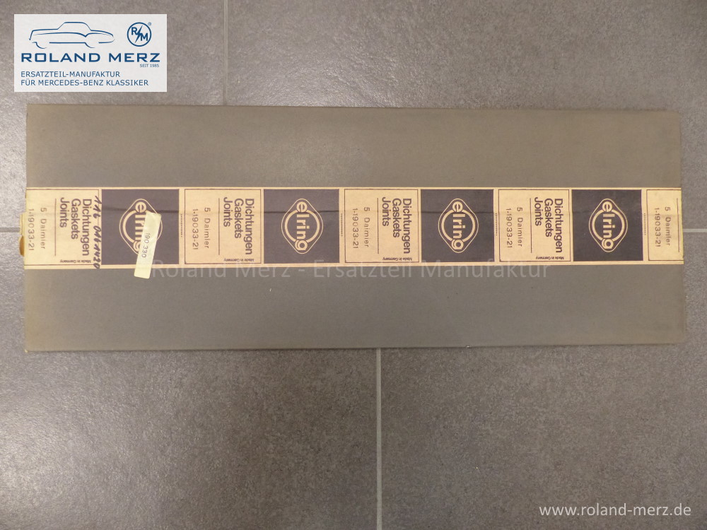 1160161420 Elring Zylinderkopfdichtung links Elring 190.330, Mercedes Benz, M116, W111 3,5 und W112 4,5