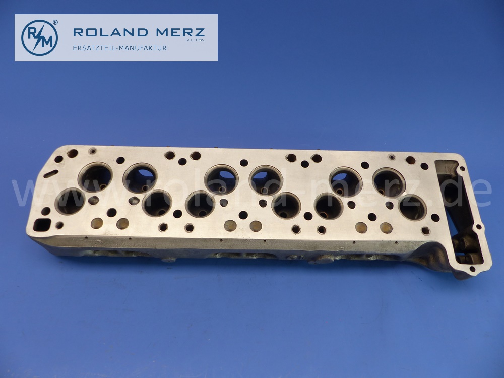 1980101620 Zylinderkopf, Mercedes Motor M198 für W198, 300SL, mit Stiftschrauben und Ventilführungen, Baumuster M198.980, M198.982, original Mercedes Neuteil, NOS 