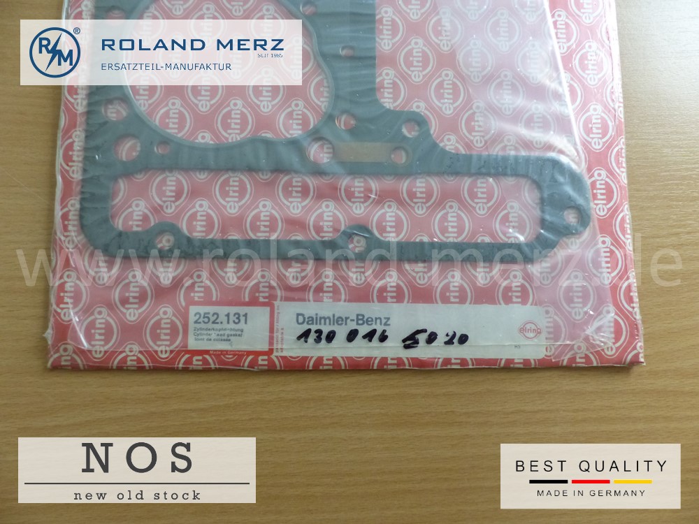 1300165020 Elring Zylinderkopfdichtung, Mercedes 280SL und 280SE, M130, Elring 252.131 Zylinderkopfdichtung 130 016 50 20 Mercedes 280SL und 280SE M 130 Elring 252.131