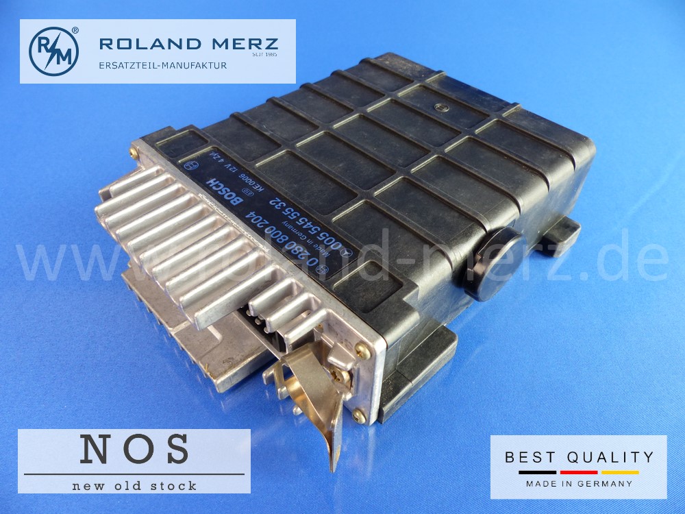 P1140151 Motor Steuergerät Bosch 0 280 800 204 MB-Nr. 005 545 55 32 für Mercedes W 124 / 230E, 230 TE, W 201 2,3 E