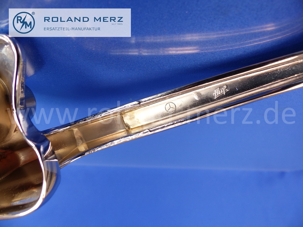 101807660402 door handle, right, unlockable, Mercedes W105, W120, W121, W128, W180, Original MB spare part NOS