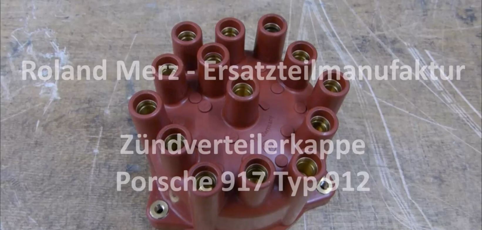 Verteilerkappe für Porsche 911 RS, RSR, ST, 917, 935, Doppelzündung
