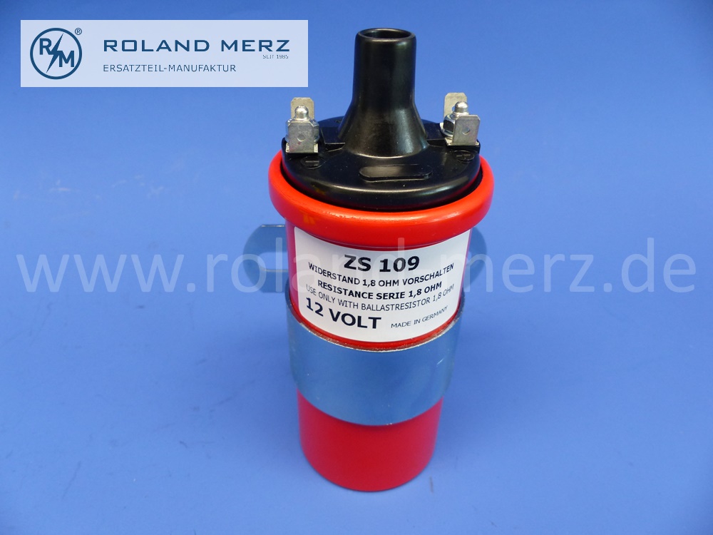 ZS109 Beru ignition coil, red