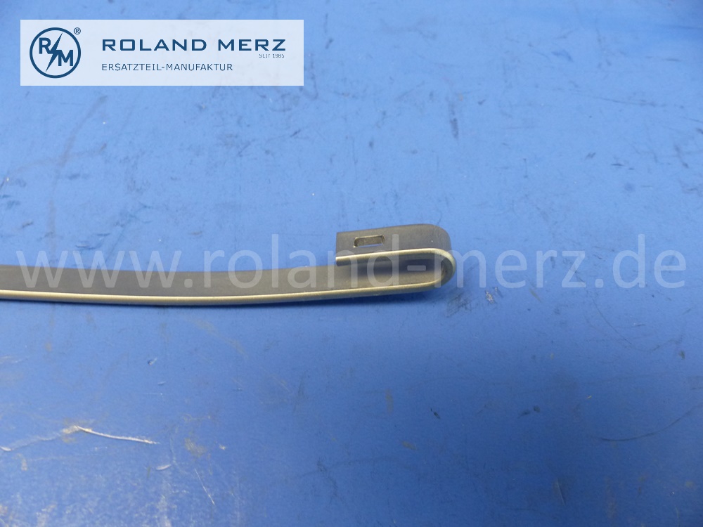 1158200144 wiper arm left, surface dull, Bosch 3398100569, Mercedes W114, W115, Strich 8, (68 - 77), original Bosch spare-part, NOS