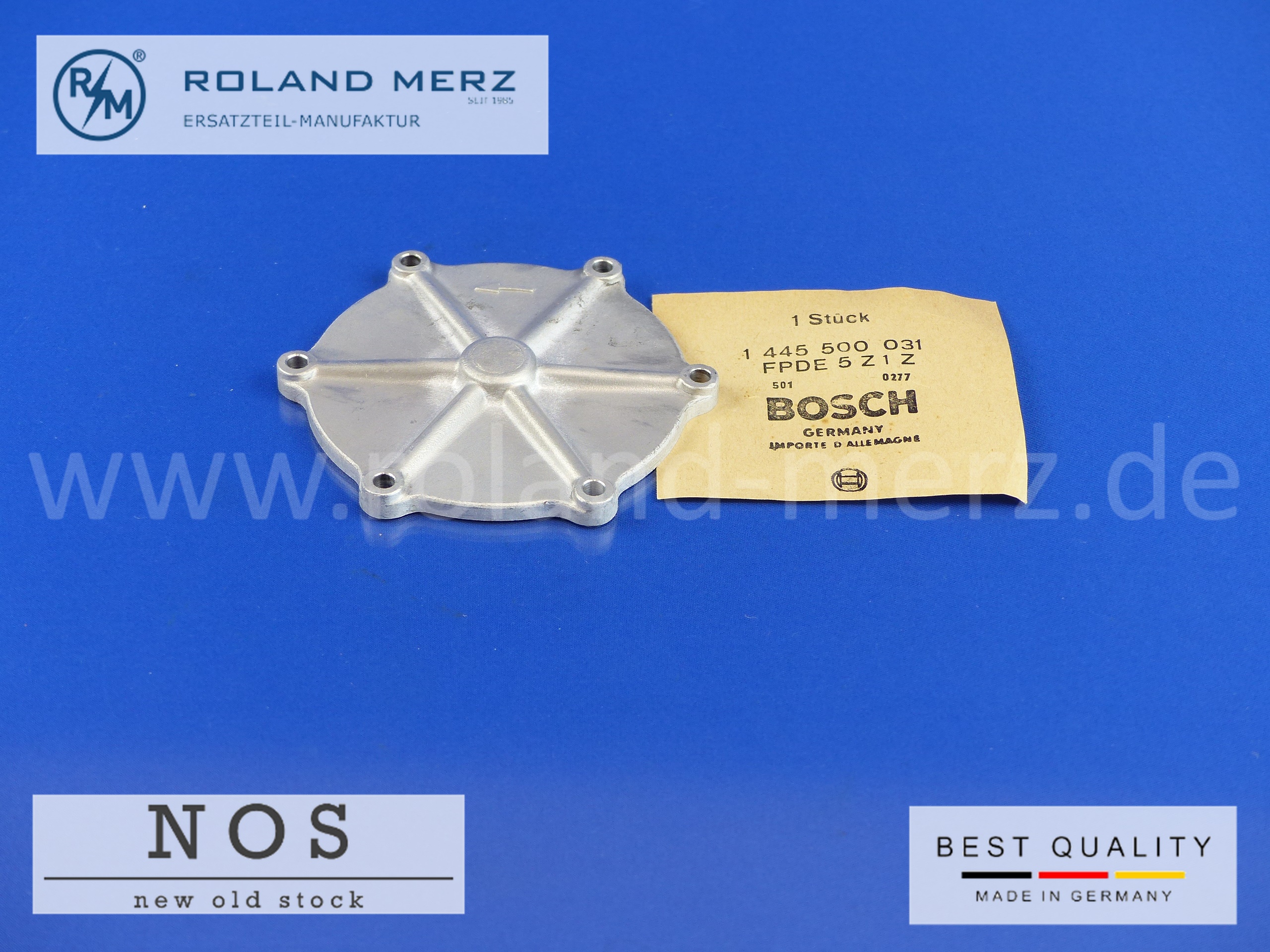 P1180411 1445500031 Verschlussdeckel Bosch Mercedes MAN KHD