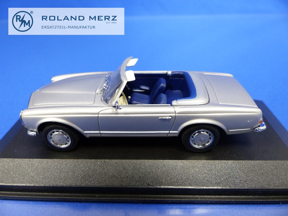 032230-11 Mercedes-Benz 280 SL Cabriolet silber - Minichamps PMA 1:43