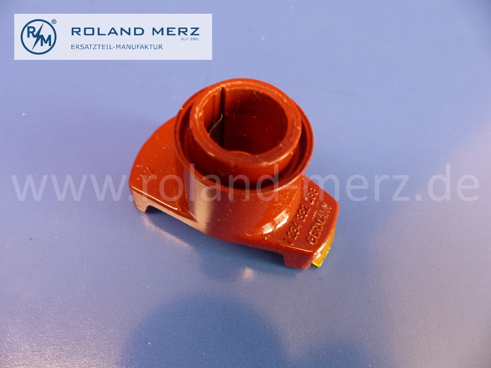 1234332088 distributor rotor arm, 5 kOhm, Bosch for Mercedes 0001582031, M130, M121, 280SL Pagode, 190SL, original Mercedes spare-part, NOS