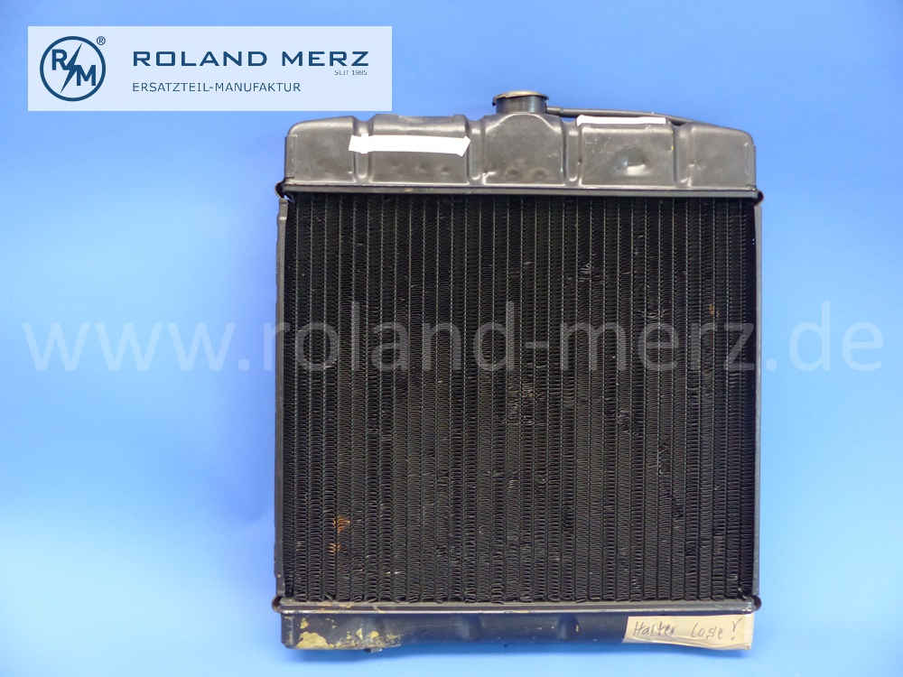 1105001603 radiator, water cooler, Mercedes W110, kleine Heckflosse, original Mercedes used part, NOS - checked - 
