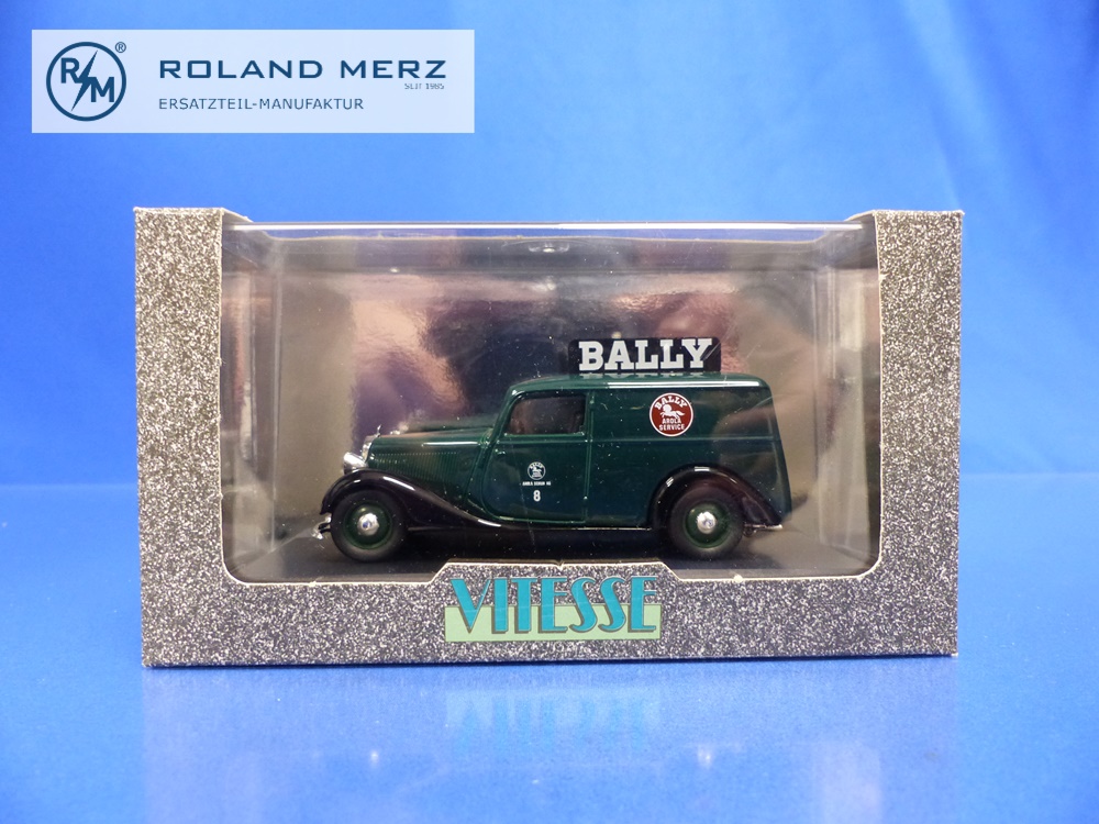 150294-13 Mercedes-Benz 170V Van grün Bally - 150294 Vitesse 1:43 Modell