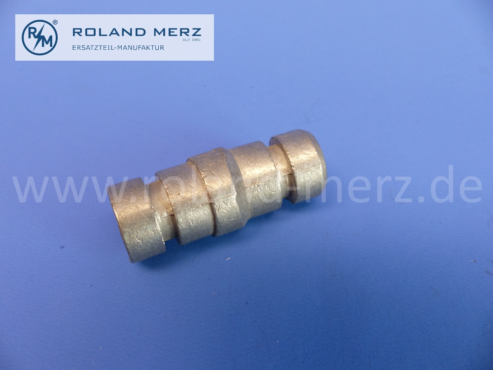 1270180128 Winkelstück, Kniestück für Führungsrohr Ölmeßstab für Mercedes 220SEb, Original Mercedes Neuteil, NOS 
