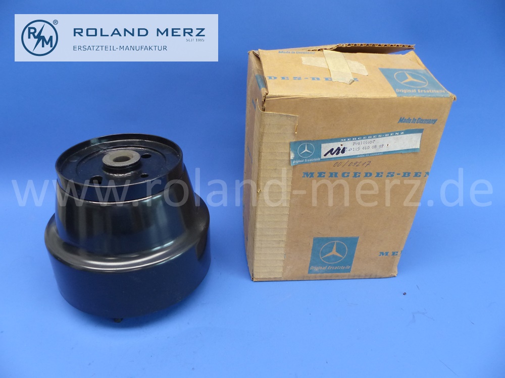 1154600897 Schutzhülse, Pralltopf Lenkrad Mercedes W108, W109, W110, W113, W114, W115, 250SL, 280SL, 220SEb – 280SE 3.5 Cp/Cp, 300SE, 300SEL 6.3 , Original Mercedes Neuteil, NOS 