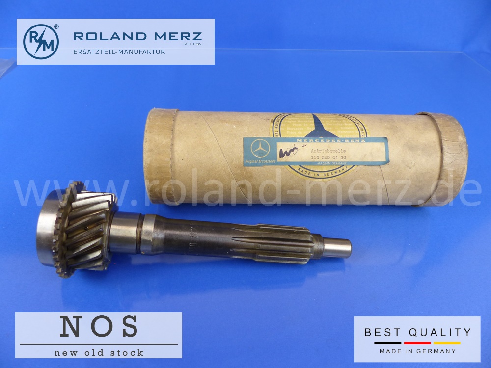 1102600420 Antriebswelle mit Gleichlaufkegel für Mercedes 190c - 200Dc Original MB-Neuteil NOS 