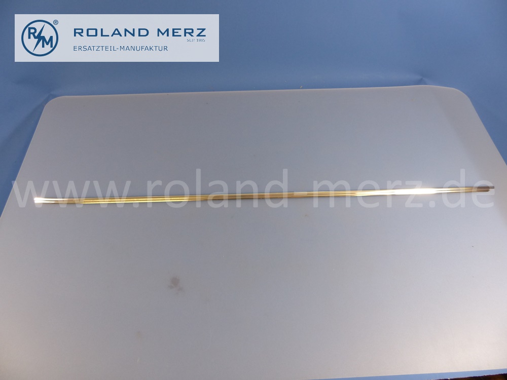 1156982101 Regenleiste Dachkante, links, Mercedes W114, W115, Strich 8, Länge 1040 mm, Original Mercedes Neuteil, NOS