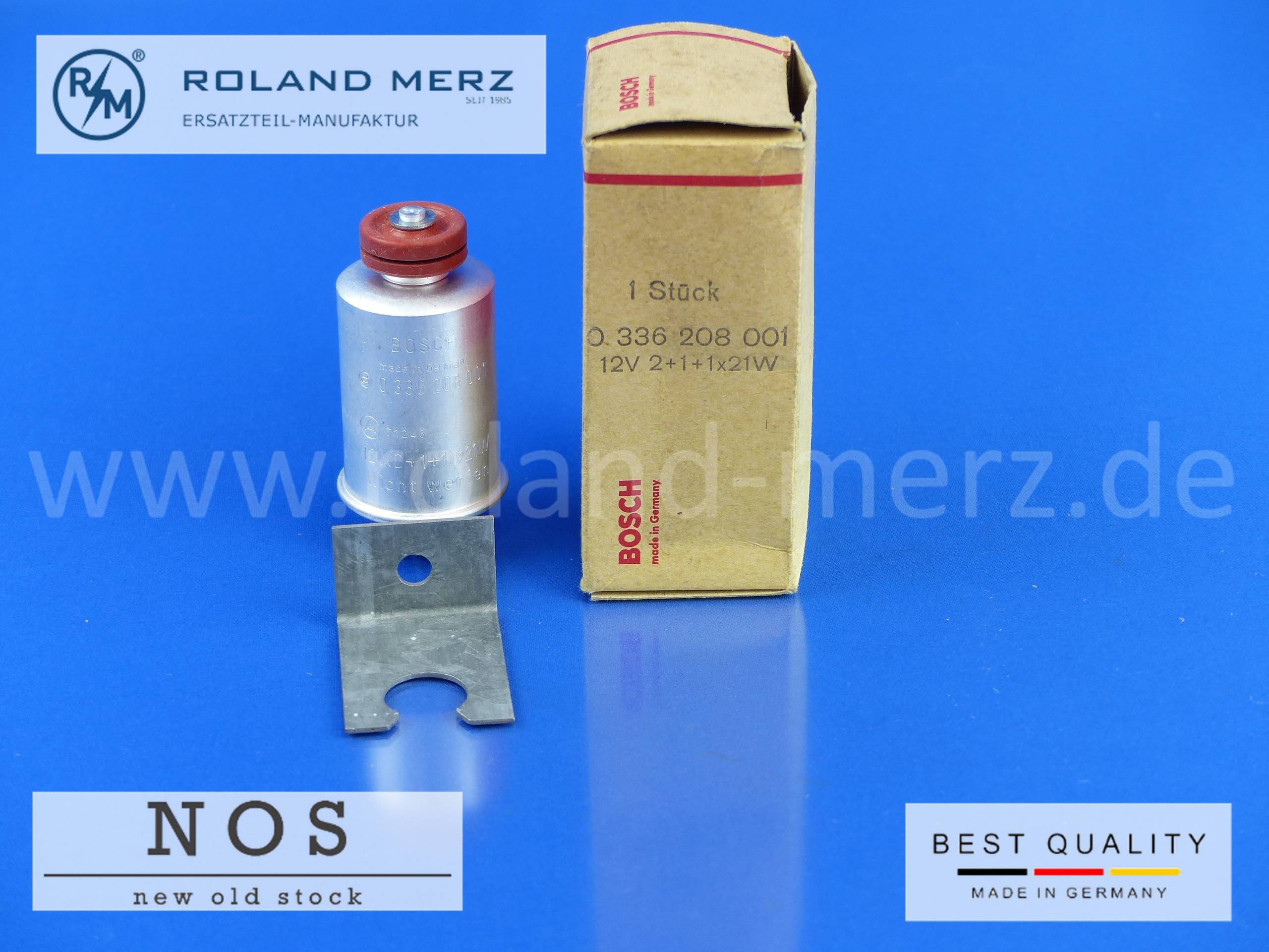 P1160120 Blinkgeber 12V, Bosch 0 336 208 001, Iveco