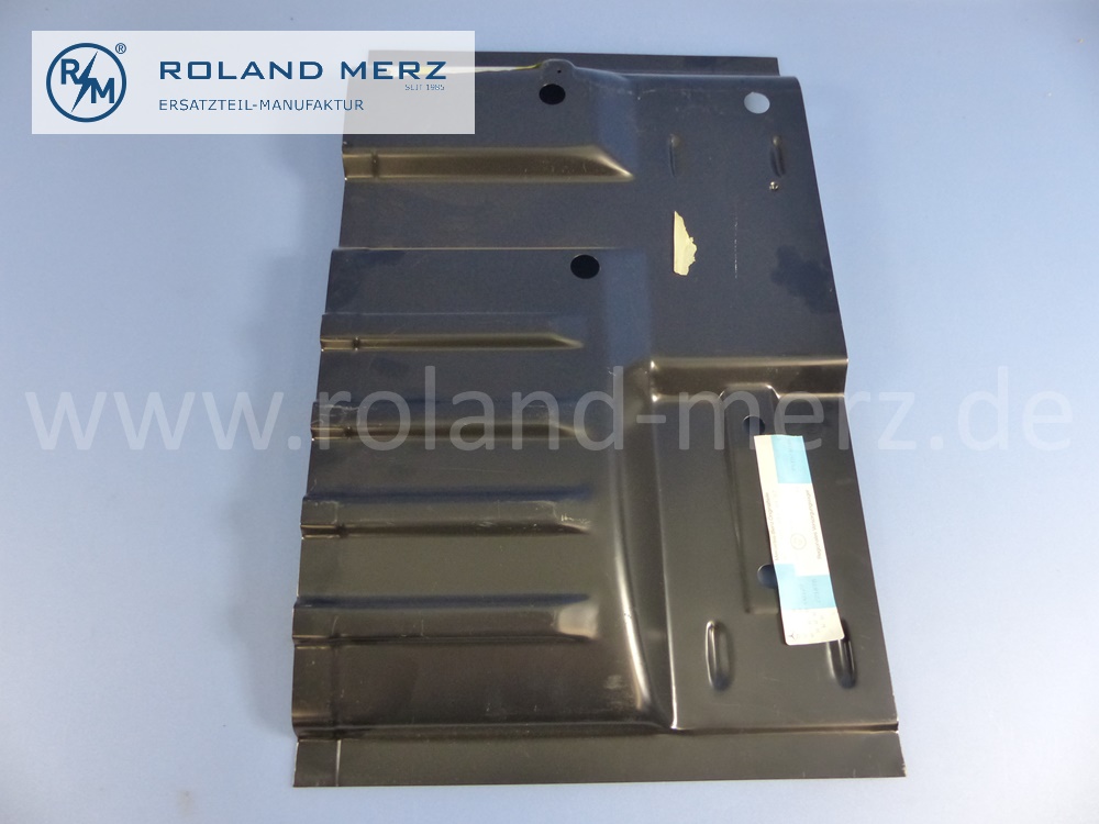 1076161067 Bodenblech, Hauptboden, hinten rechts, Mercedes C107, 280SLC, 350SLC, 450SLC, 380SLC, 500SLC, Original Mercedes Neuteil, NOS - Originalteil 100% passgenau -