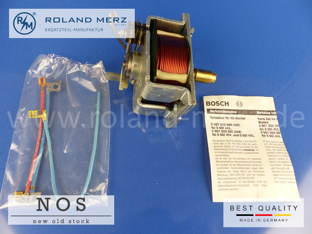 P1140315 Magnetschalter / Starter / Einrückrelais 24V / Bosch 0 331 450 002