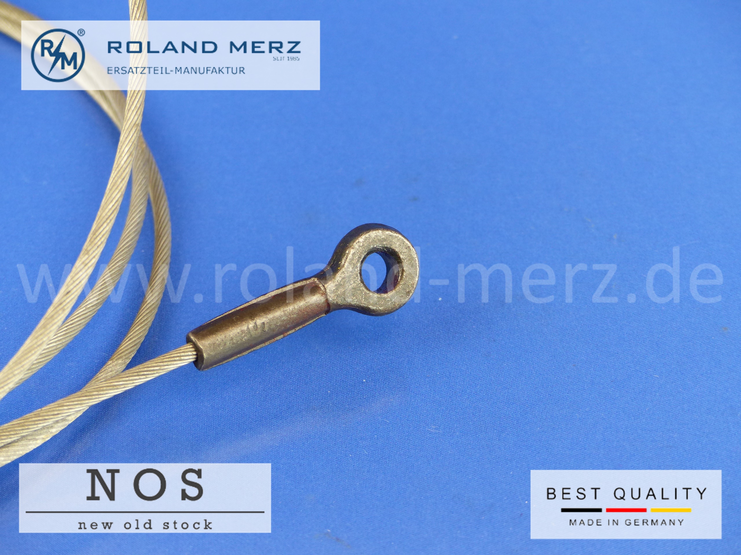 1804200985 mittlerer Bremsseilzug Mercedes 190SL Ponton