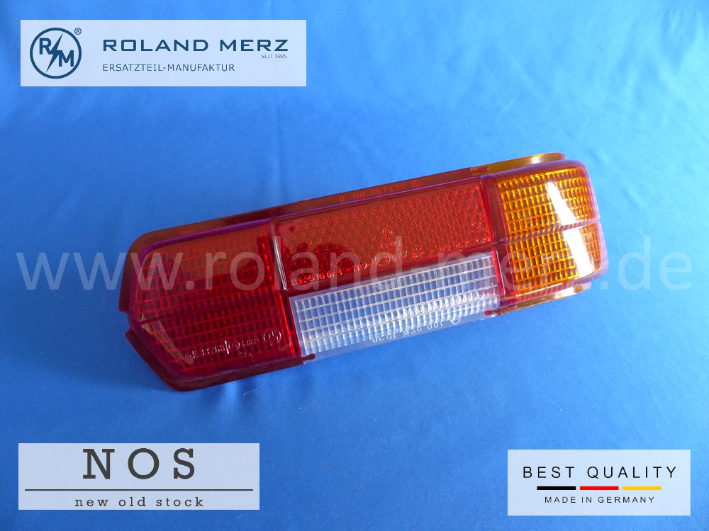 P1120553 108 826 16 56 Lichtscheibe für Rücklicht rechts für Mercedes alle BM 300SEL 3.5 und 6.3