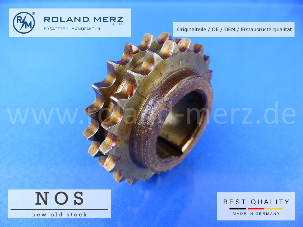 181-052-04-03-005 Kurbelwellenrad 181 052 04 03 Mercedes 170Vb, Sb, S-V, 180 B Original Neuteil NOS