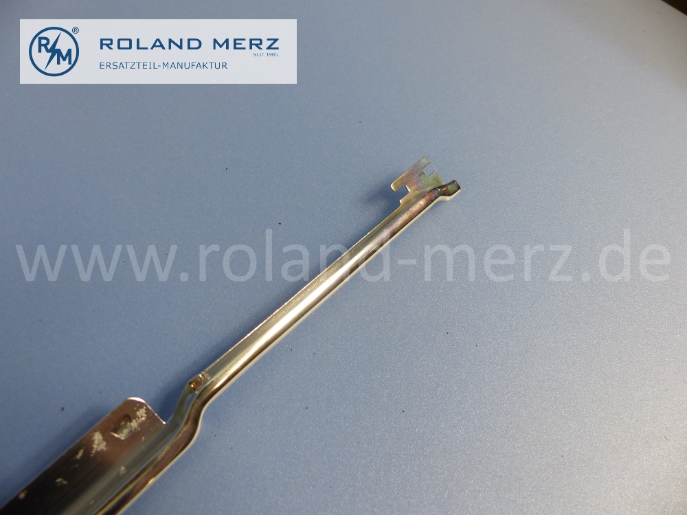 1237270482 Zierstab, Zierleiste, rechts, Oberkante Fahrertür, Mercedes W123, C123, Coupé, Länge 970 mm, Original Mercedes Neuteil, NOS