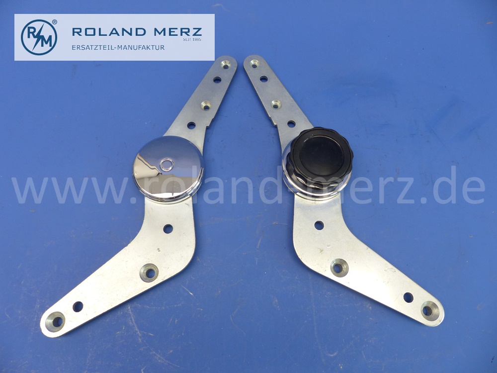 1089101080 LU Lieferumfang Lehnenverstellung, komplett, rechter Vordersitz, Mercedes W110, W111, W114, W115, original Mercedes Neuteil, NOS