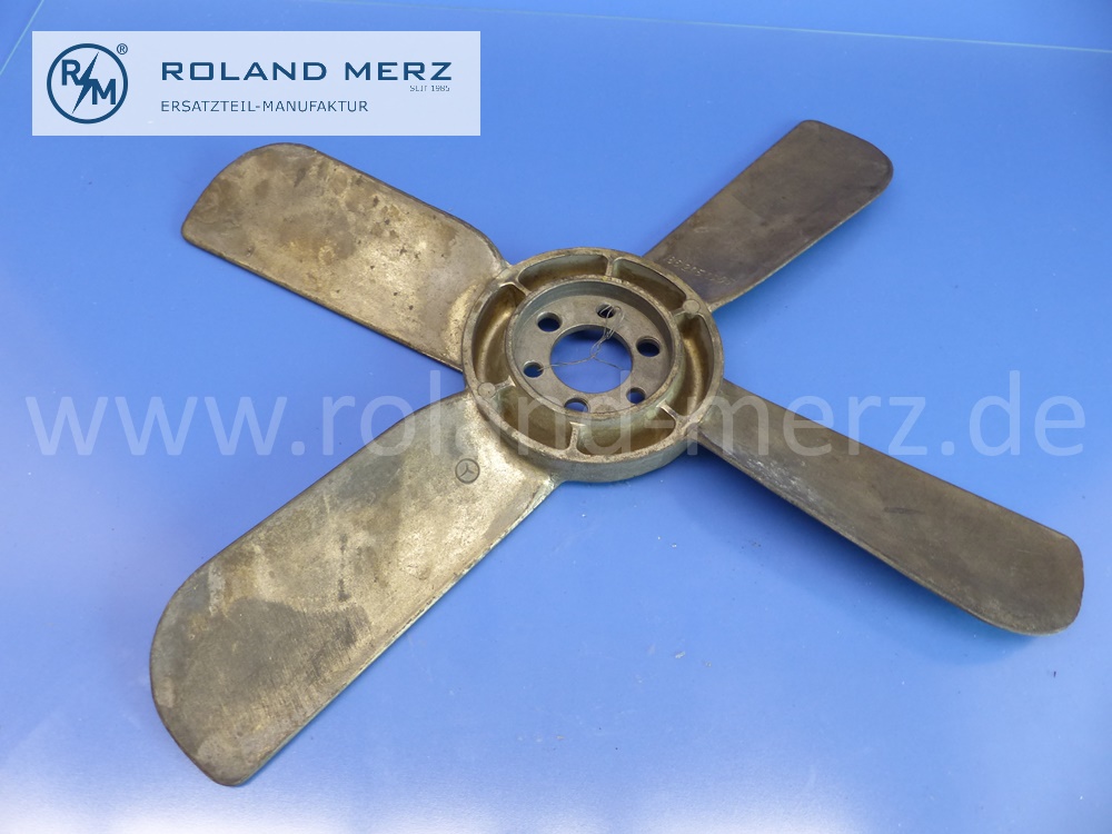 1862050306 Lüfter, Lüfterrad, Lüfterflügel, Mercedes Motoren M121, M180, OM621, Original Mercedes Neuteil, NOS - Lagerspuren -