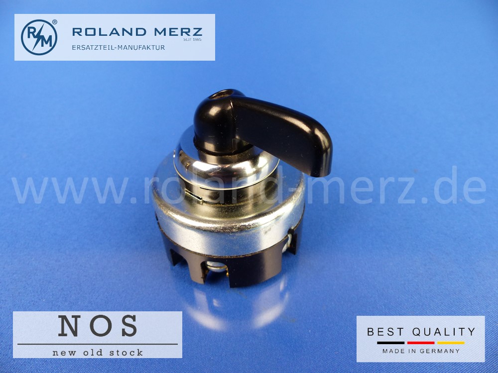 P1130745 Zweikreis-Blinker-Schalter S16 SWF 31/60208 mit Kontrollicht schwarz