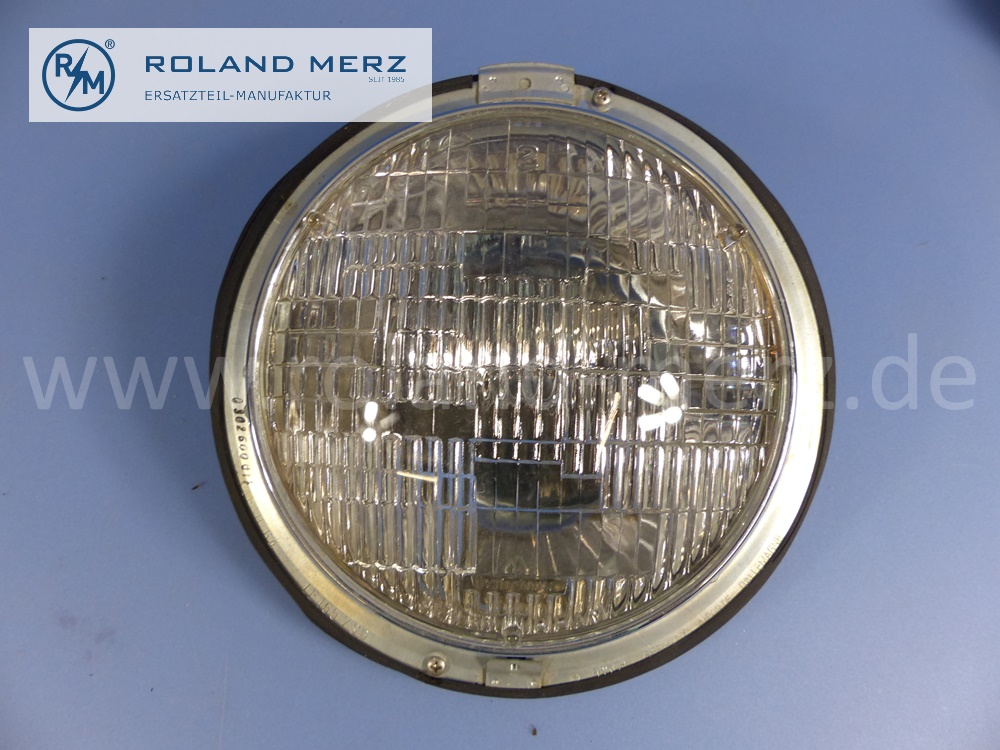 1108202161 Bosch lighting unit, beam unit sealed beam, complete, left and right, E: 0008266699, Mercedes W110, Heckflosse, original Mercedes spare-part, NOS