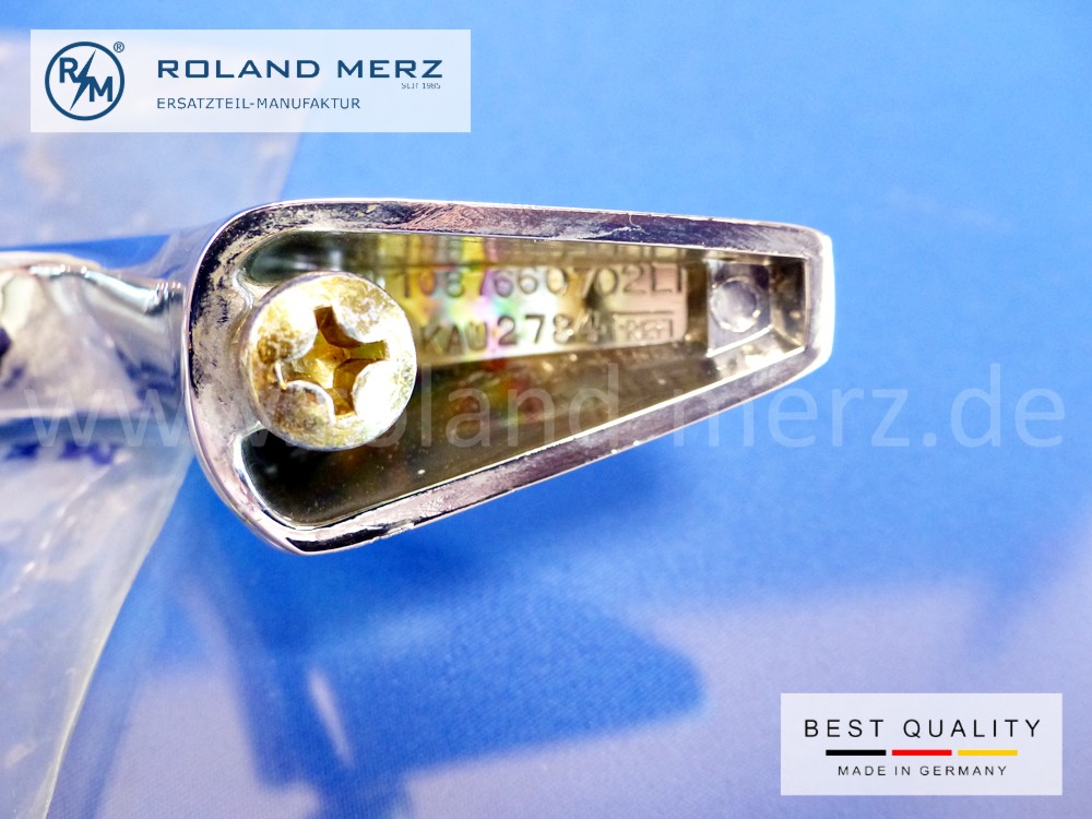 1087660902 Türgriff außen links für Mercedes 250S, 250SE, 300SEb, 300SEL M-189 Original MB-Neuteil NOS