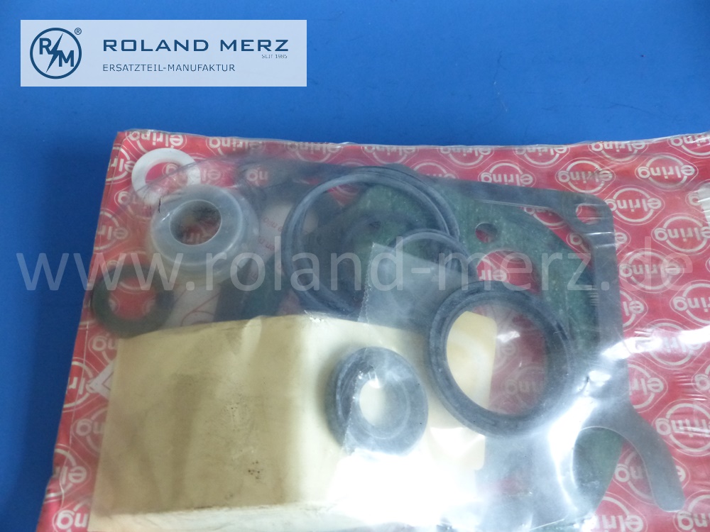 517.801 water pump set, Elring, for Mercedes engine OM364, OM366, Mercedes LK, Mercedes T2, MB-trac, original Elring spare part, NOS