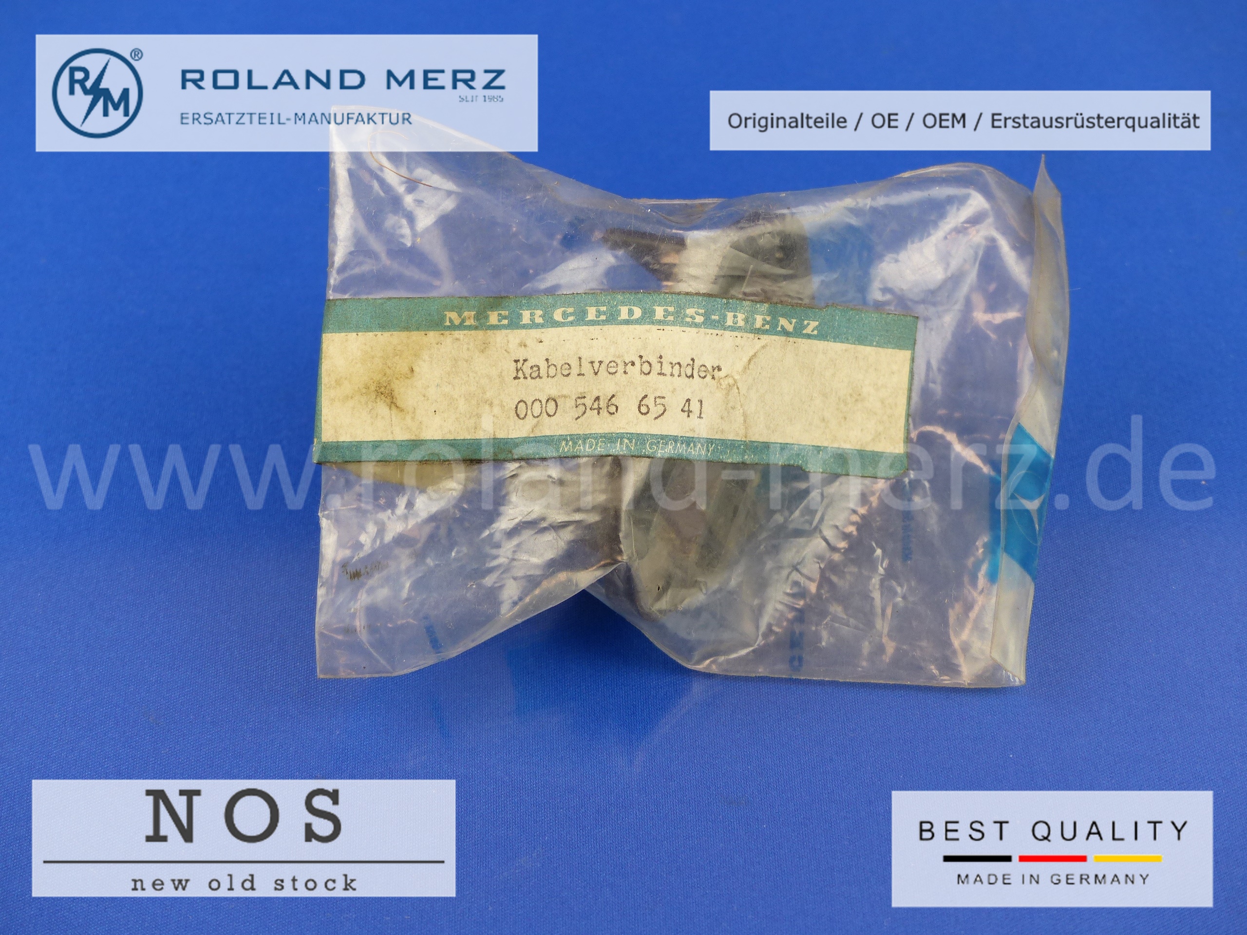 P1170064 Kabelverbinder, Mercedes A000 546 65 41, 3-polig