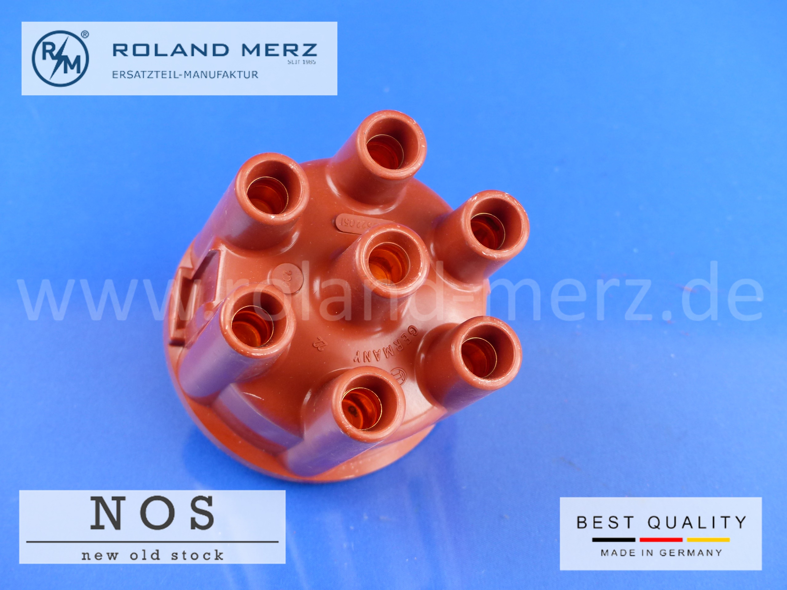 1235522051 Verteilerkappe Bosch BMW 2000, Mercedes W113 Pagode, Ponton, Porsche 911, Opel Commodore, Ford 20 M, Volvo 164