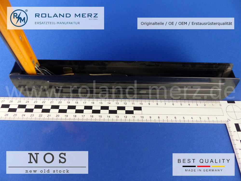 SWF-WA200-06 Aufbauwinker original SWF Wa 200 schwarz lackiert, 6V 200mm Pfeillänge für Borgward, Hanomag u.a.