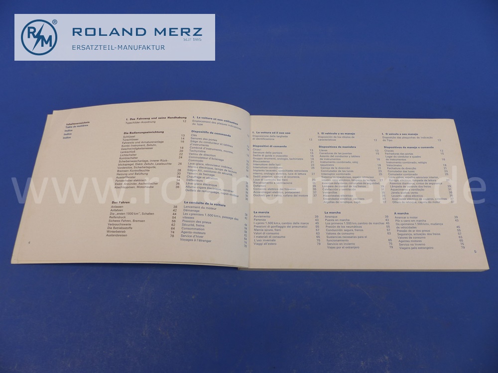 1085843196 Betriebsanleitung, Bedienungsanleitung, Mercedes W108, 280S, mehrsprachig, Mai 1968, 184 Seiten, Ausgabe A, Original Mercedes Neuteil, NOS 