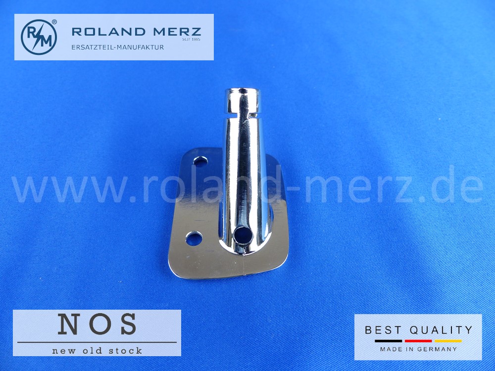 P1110454 Lager für Kopfstütze unten links Mercedes 110 975 01 14 für alle BM 110 220b, Sb, SEb, 230S