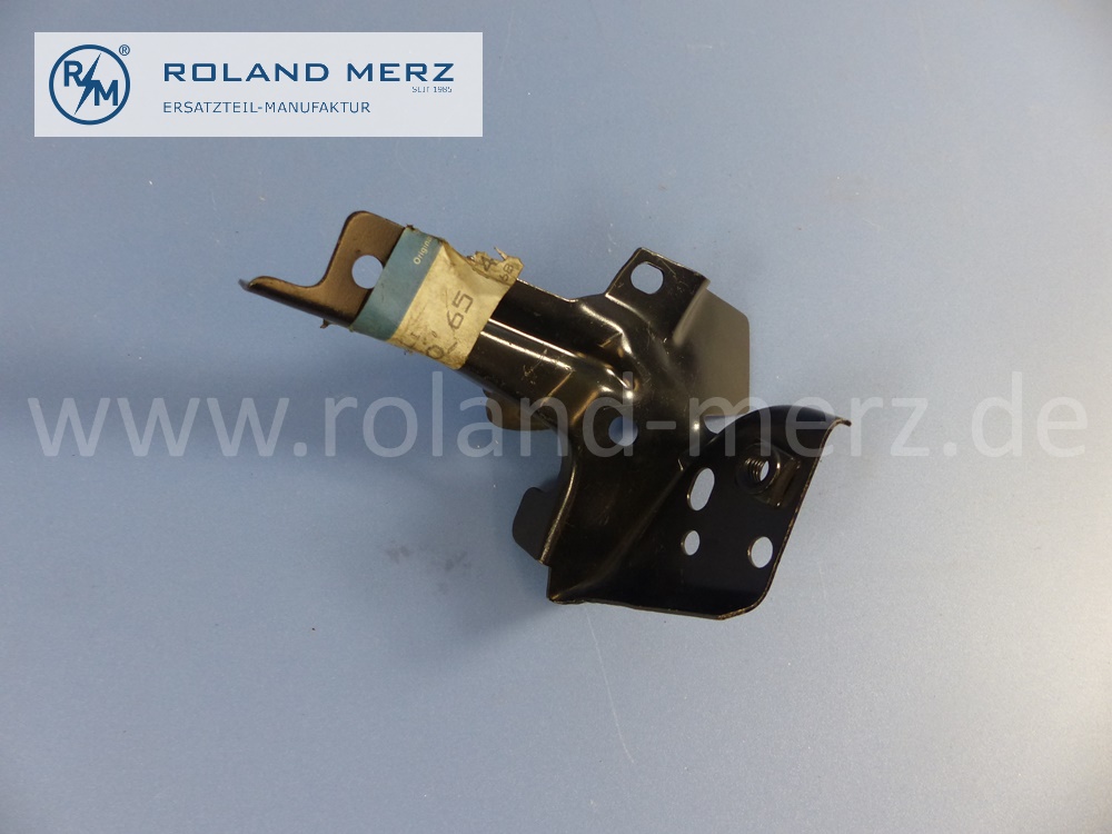 1266206514 Halter links, Vorderkotflügel an Radeinbau, Mercedes W126, S-Klasse, Original Mercedes Neuteil, NOS 