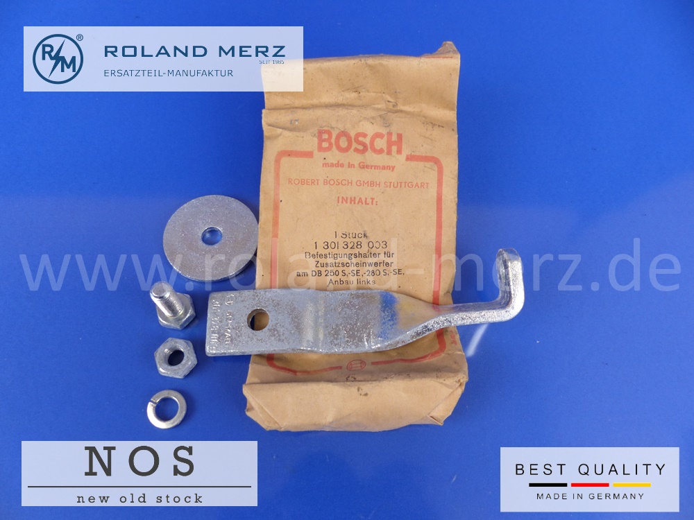 1301328003 Befestigungshalter Zusatzscheinwerfer links Bosch Mercedes /8