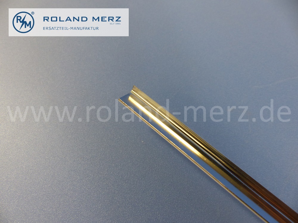 1137250482 Zierstab, Zierleiste, Türoberkante rechts, Mercedes W113, Pagode, 230SL, 250SL, 280SL, Länge 850mm, Original Mercedes Neuteil, NOS