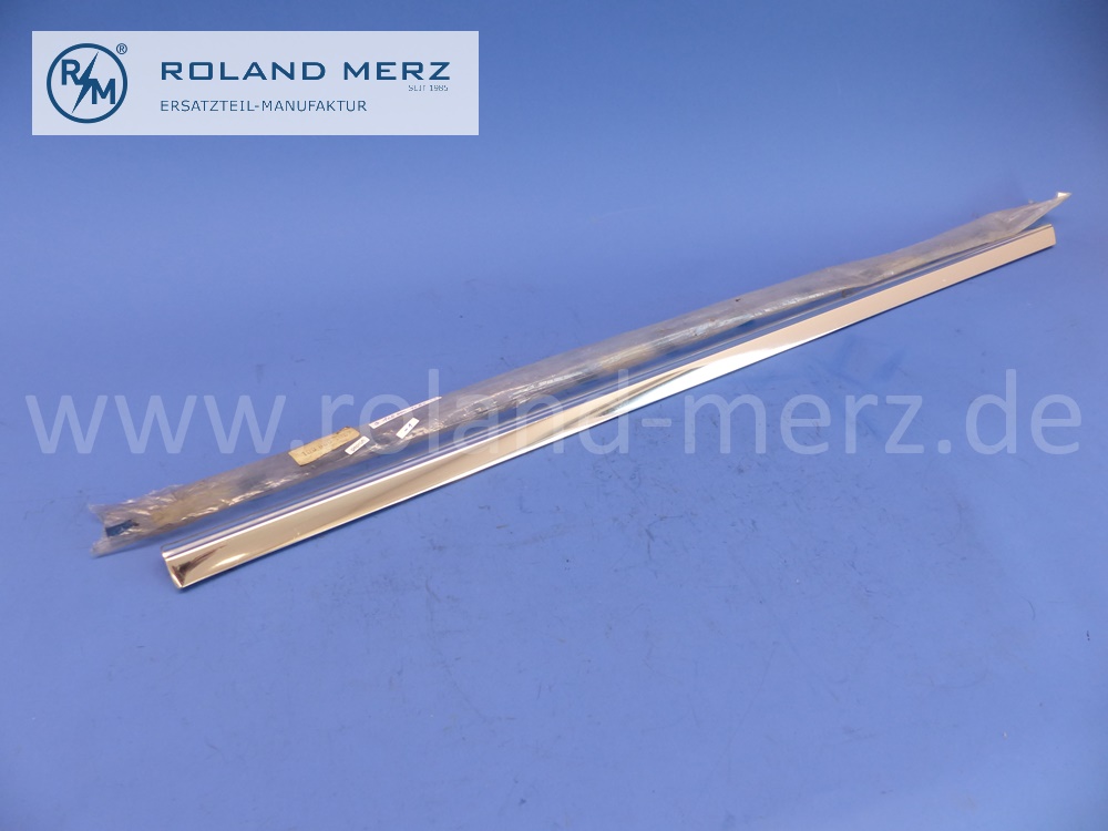 1088801082 Zierstab Kotflügel vorne, rechts, Mercedes W108, 109, frühe Version, Länge 995 mm, original Mercedes Neuteil, NOS 