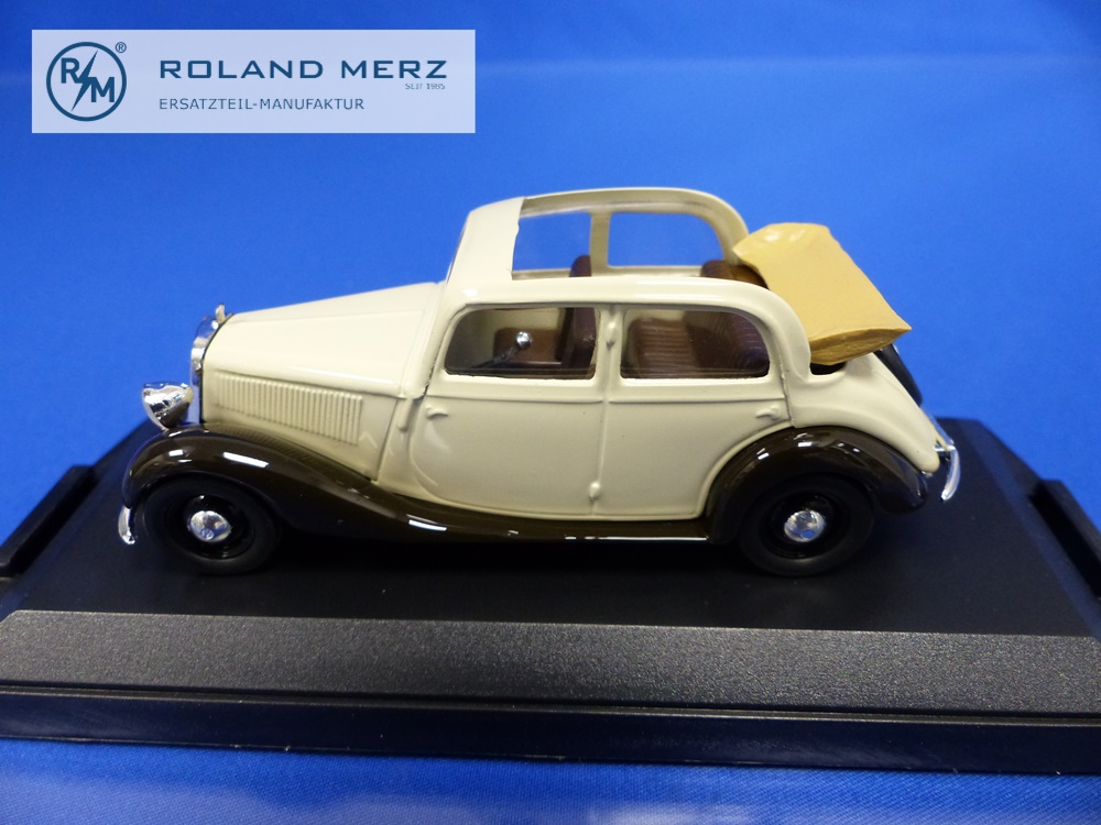 150167-11 Mercedes-Benz 170 V Cabriolimousine beige/braun - Vitesse 1:43 Modelll