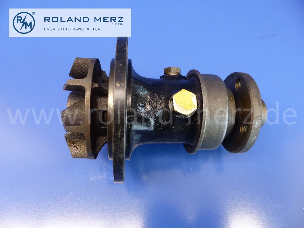 1812001201 Wasserpumpe Lagergehäuse, 4-Loch Flansch, Mercedes Motoren M120, OM636, Original Mercedes Neuteil, NOS