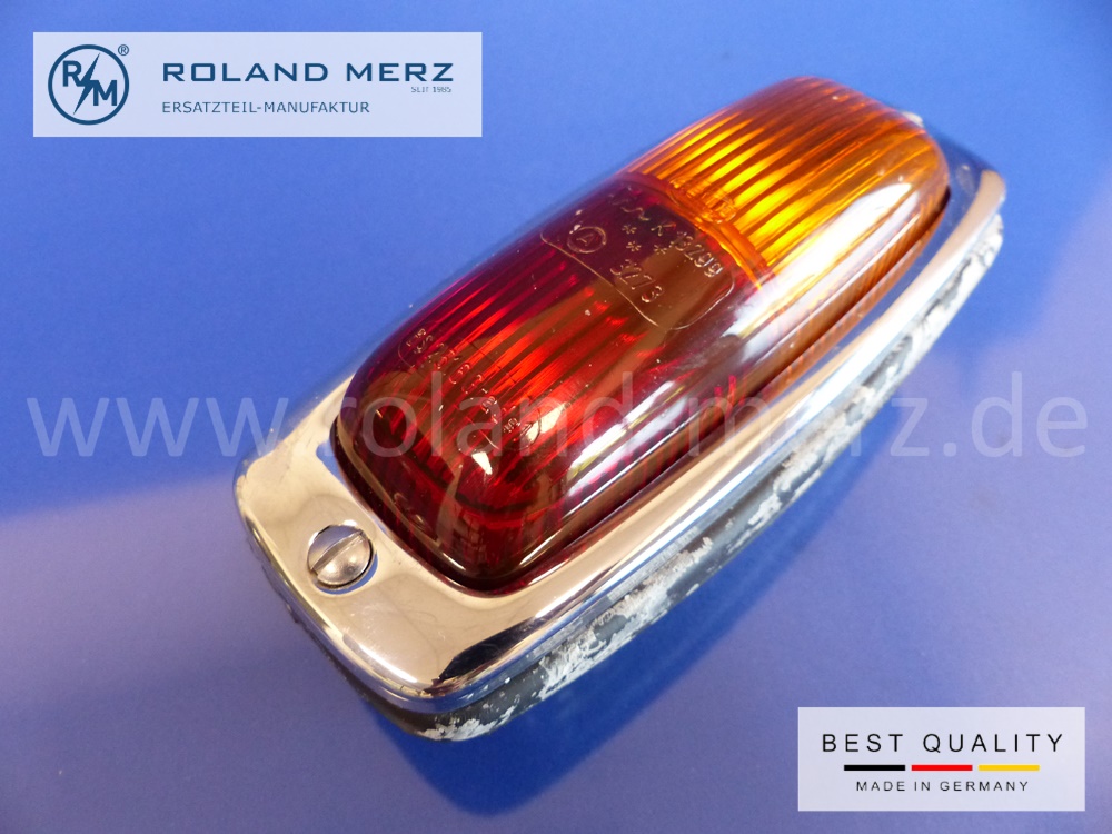 P1150020 Hella SB 160 CR Einbau - Rückleuchte kompl. (2SB 001 671-00) K 13299 = Glasbezeichnung für Mercedes O 319 / L 319 und DKW/ Auto-Union 1000 Universal ab Aug. 59