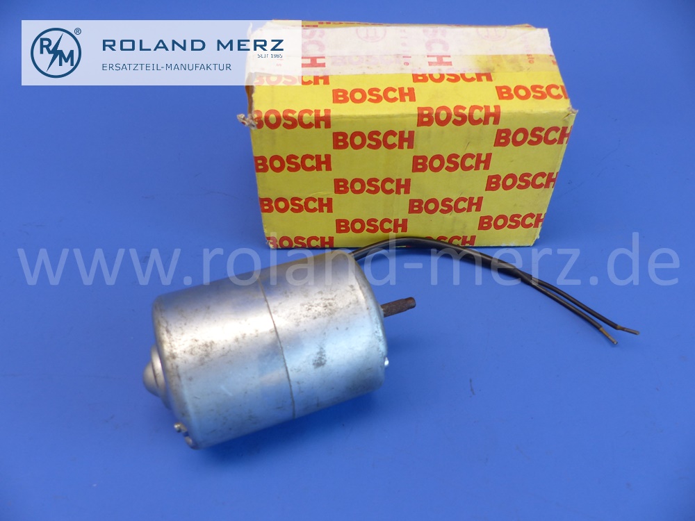 0130056014 Bosch blower motor for heating, KM/RCG11/12/5000L17, 12 Volt, 5000 rpm, 3 Amp., original Bosch spare part, NOS