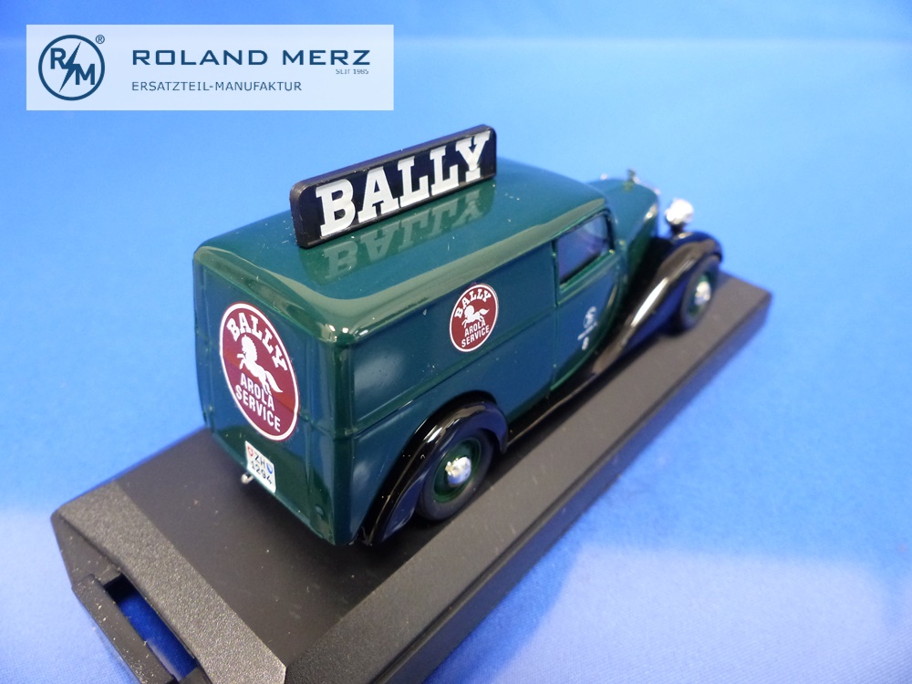 150294-20 Mercedes-Benz 170V Van grün Bally - 150294 Vitesse 1:43 Modell