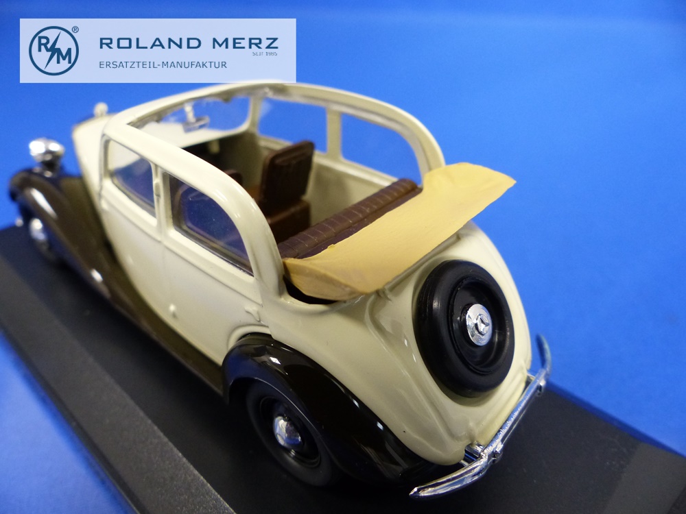 150167-12 Mercedes-Benz 170 V Cabriolimousine beige/braun - Vitesse 1:43 Modelll